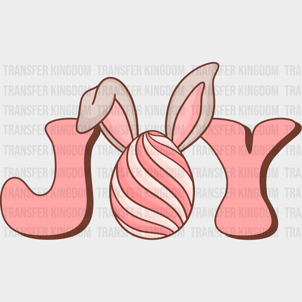 JOY Easter Design - DTF heat transfer - Transfer Kingdom