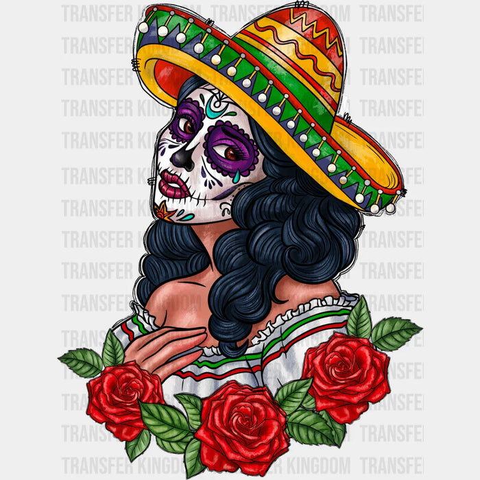 Lady - Cinco De Mayo DTF heat transfer