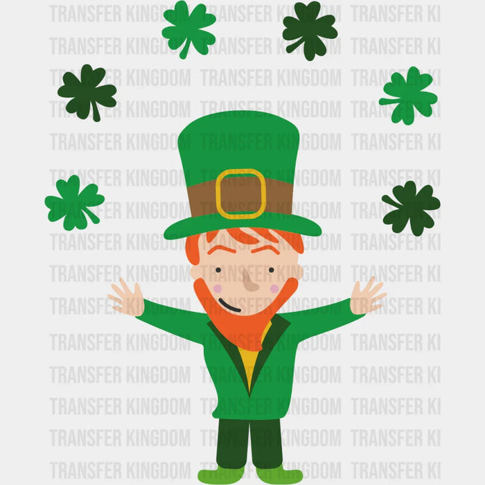 Leprechaun St. Patrick's Day Design - DTF heat transfer