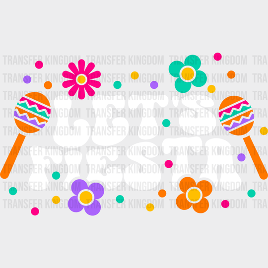Let's Fiesta - Cinco De Mayo DTF heat transfer - Transfer Kingdom