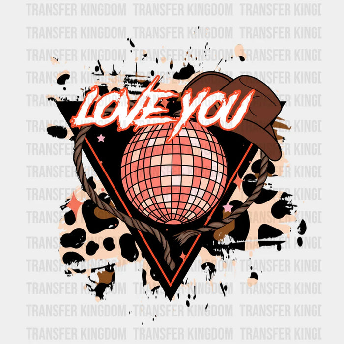 LOVE YOU RODEO - DTF heat transfer