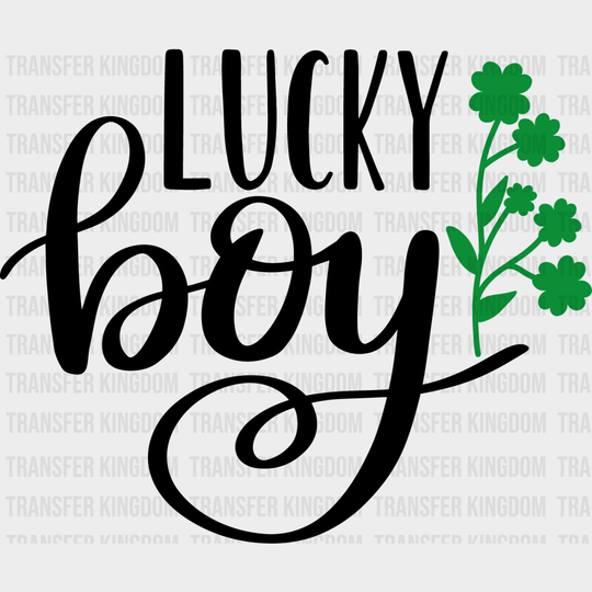 Lucky Boy St. Patrick's Day Design - DTF heat transfer - Transfer Kingdom