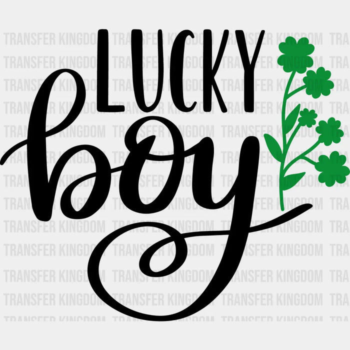 Lucky Boy St. Patrick's Day Design - DTF heat transfer