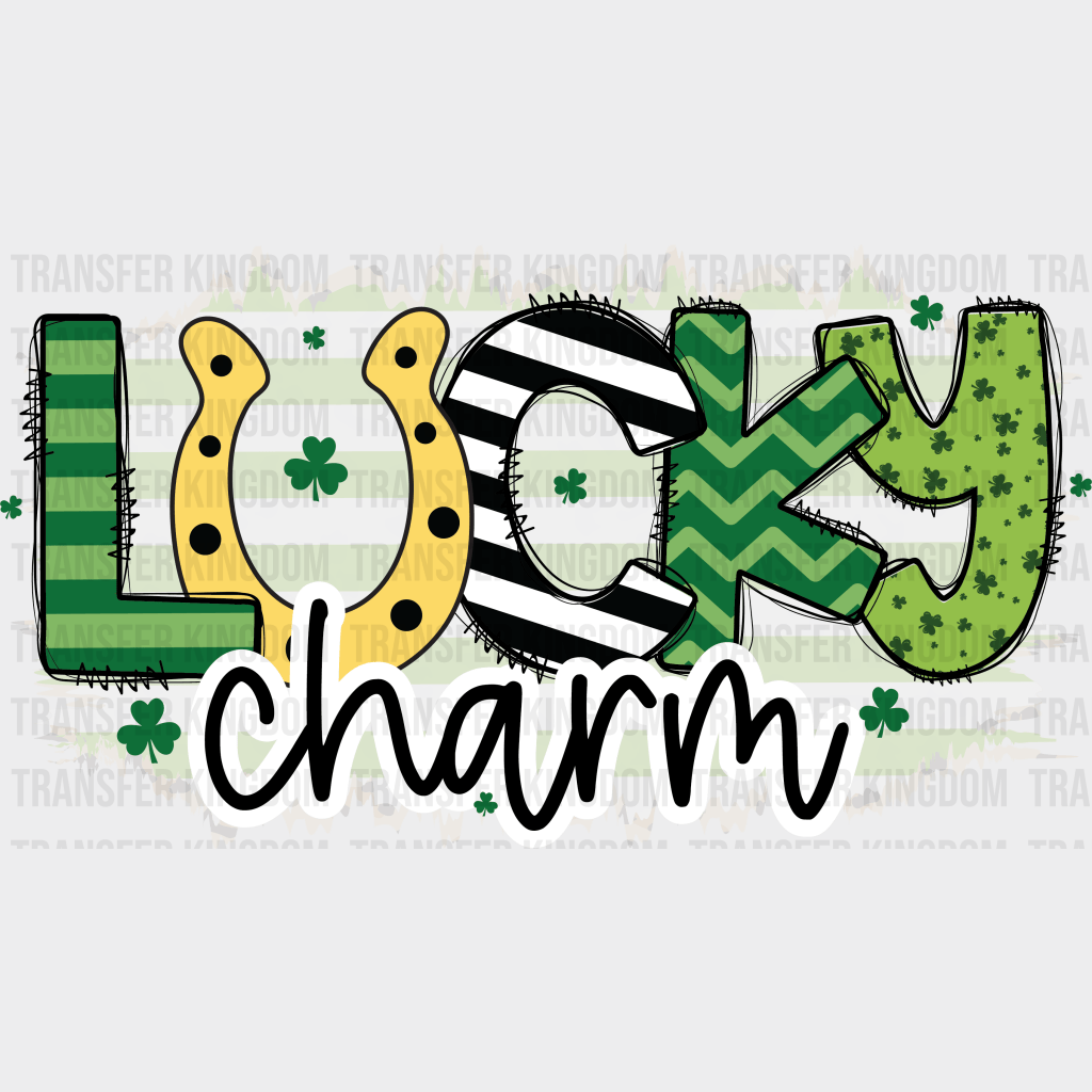 Lucky Charm St. Patrick's Day Design - DTF heat transfer - Transfer Kingdom