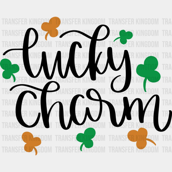Lucky Charm St. Patrick's Day Clovers Design - DTF heat transfer