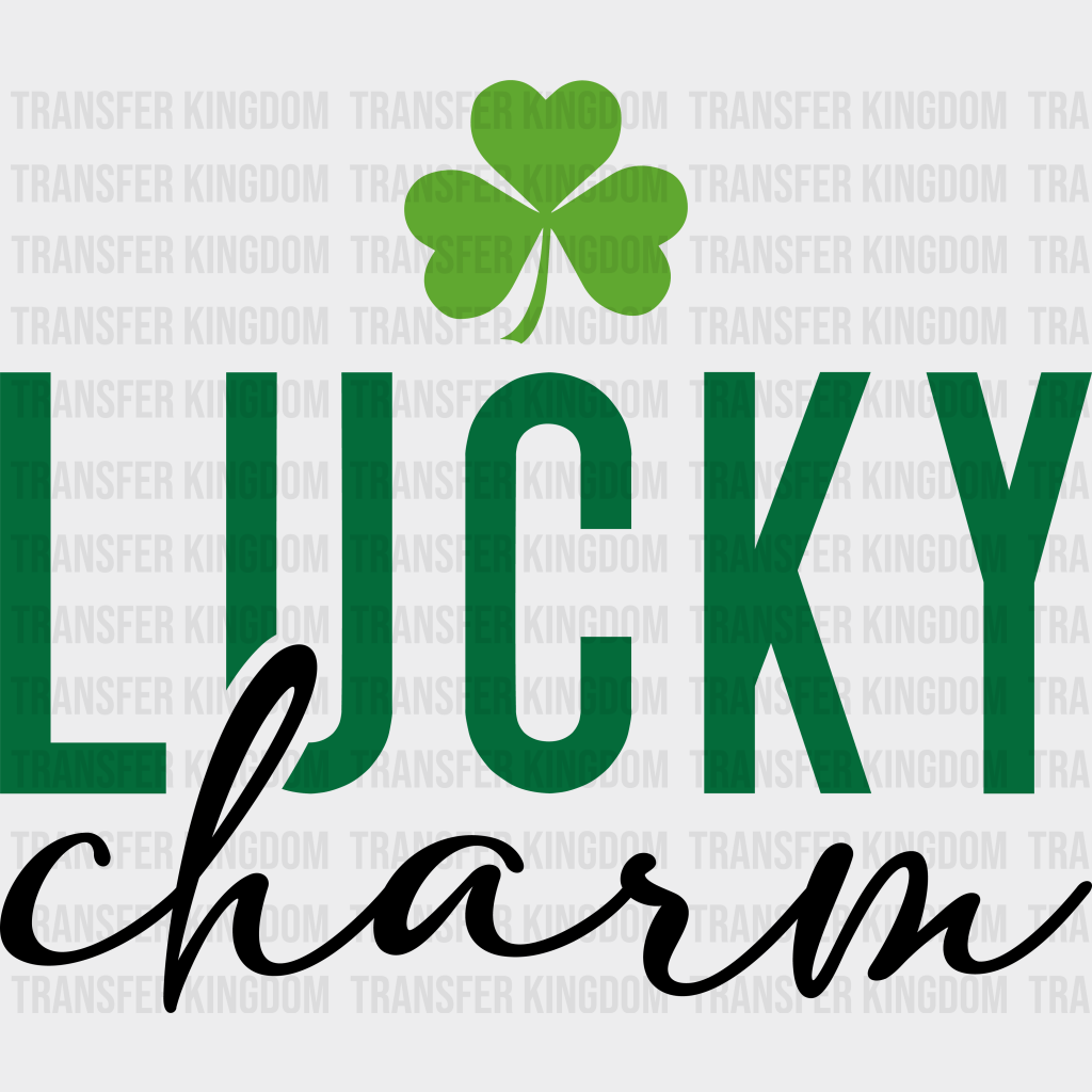 Lucky Charm St. Patrick's Day Design - DTF heat transfer - Transfer Kingdom