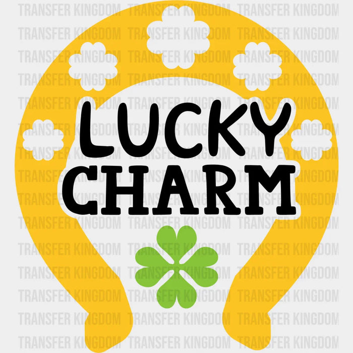 Lucky Clover Charm Design - St. Patrick's Day DTF heat transfer