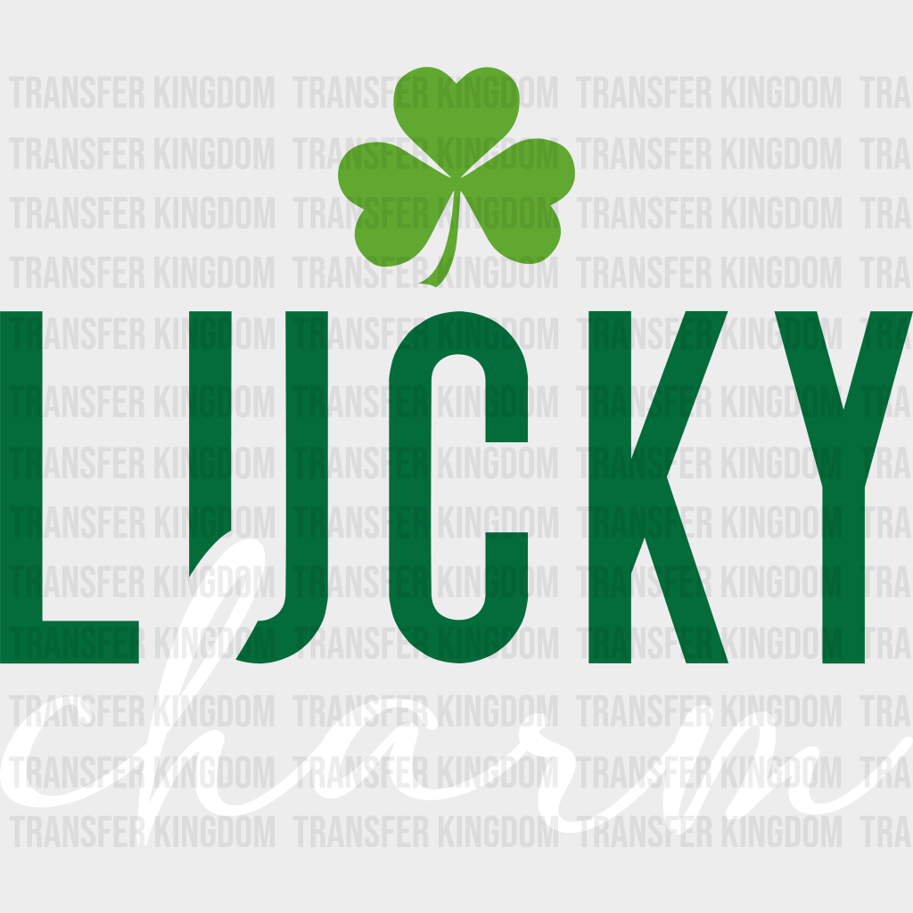 Lucky Charm St. Patrick's Day Design - DTF heat transfer - Transfer Kingdom