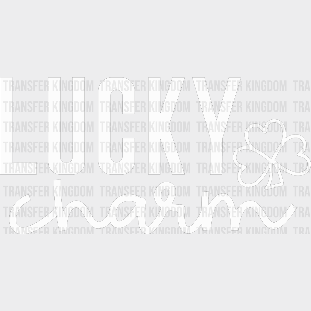 Lucky Charm St. Patrick's Day Design - DTF heat transfer - Transfer Kingdom