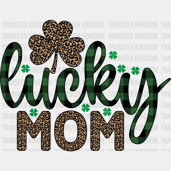 Lucky Mom St. Patrick's Day Design - DTF heat transfer