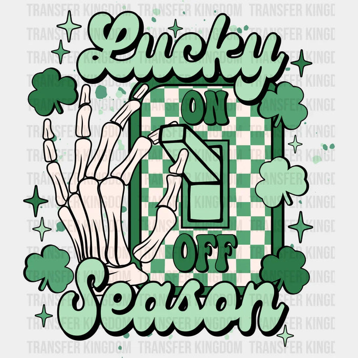 Lucky Season St. Patrick's Day Design - DTF heat transfer