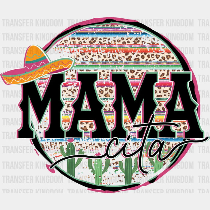 MAMACITA Circle Design - Cinco De Mayo DTF heat transfer
