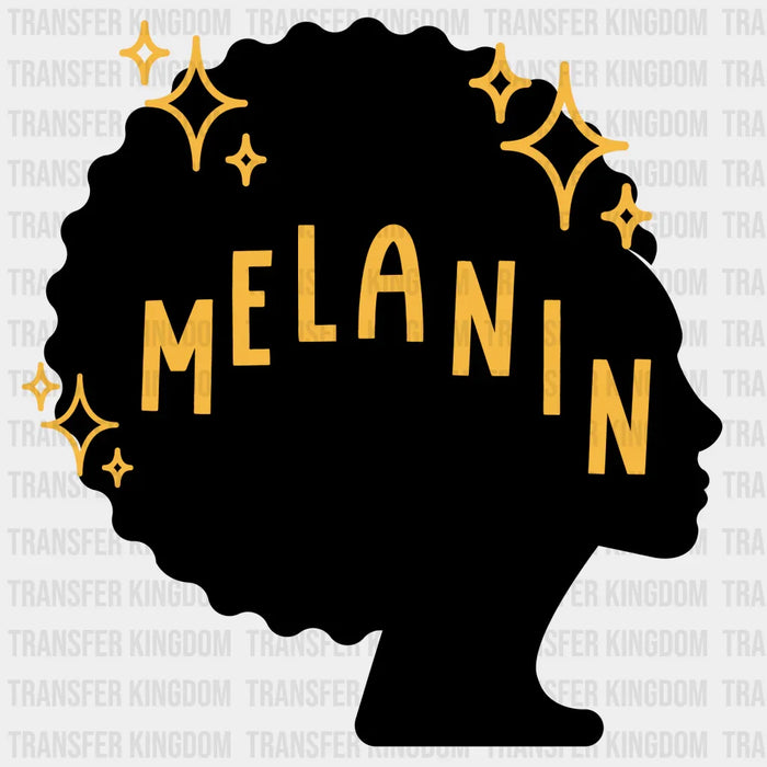 Melanin - BLM design DTF heat transfer