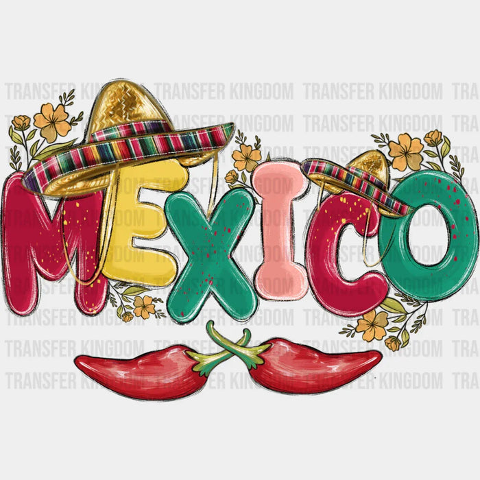 Mexico- Cinco De Mayo DTF heat transfer