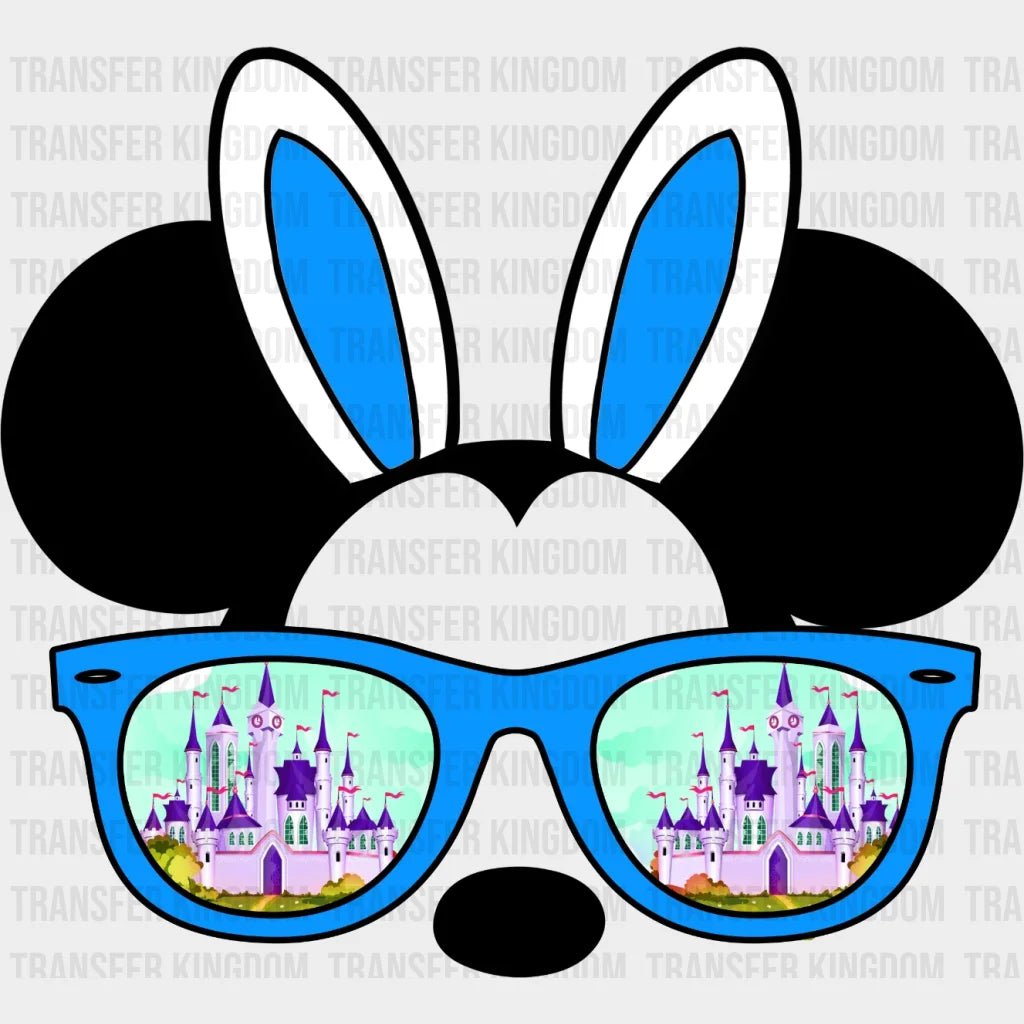 Mickey with Easter Bunny Ear Design- DTF heat transfer - Transfer Kingdom