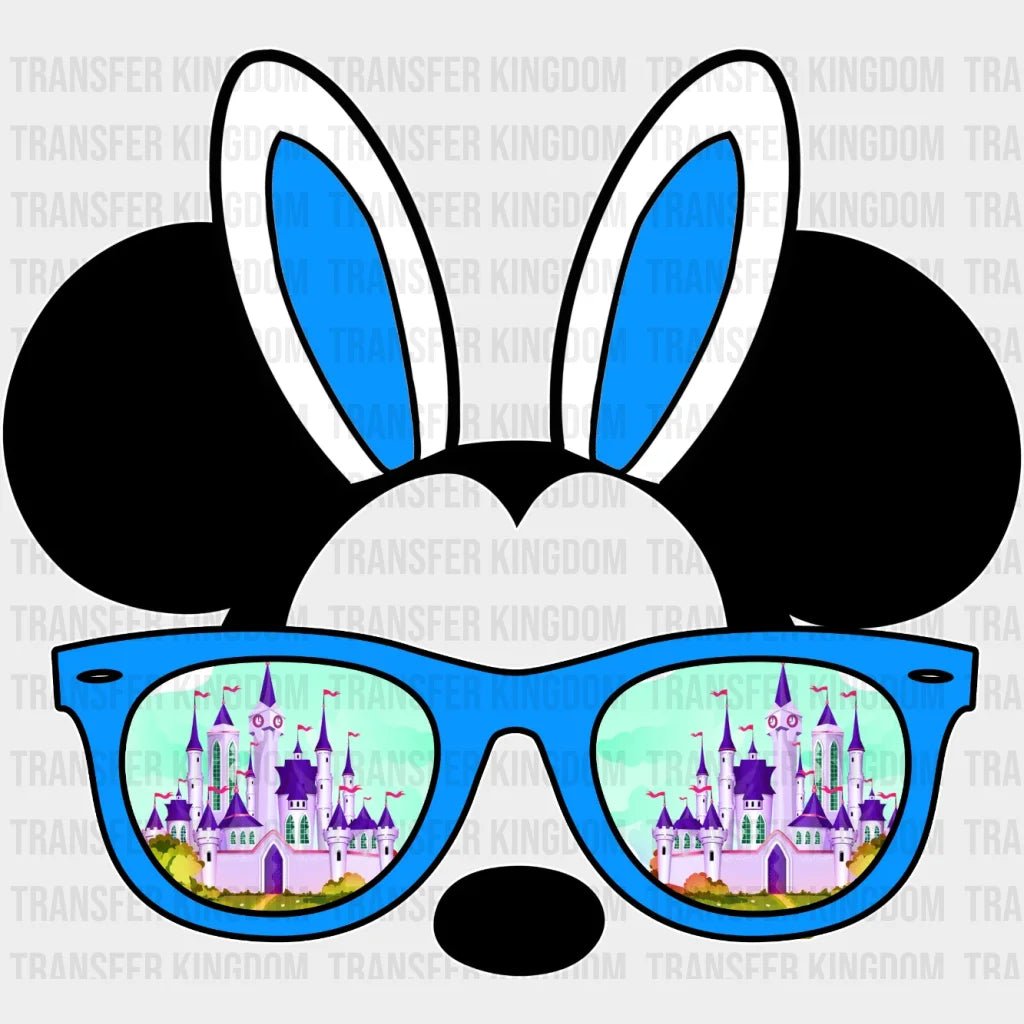 Mickey with Easter Bunny Ear Design- DTF heat transfer - Transfer Kingdom