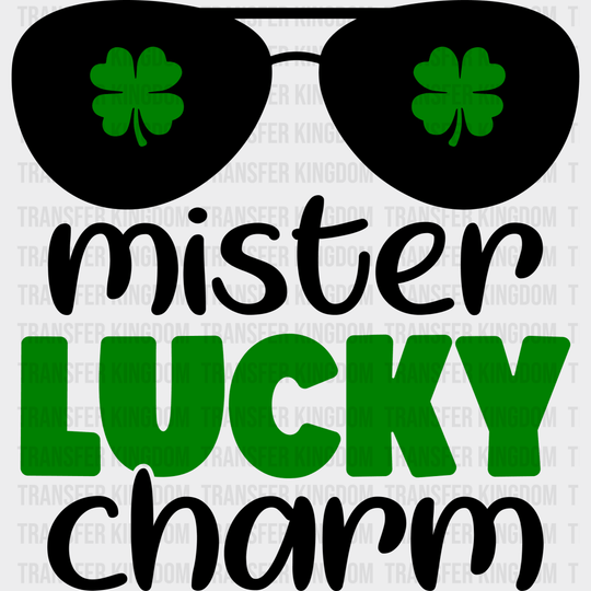 Mister Lucky Charm St. Patrick's Day Design - DTF heat transfer - Transfer Kingdom