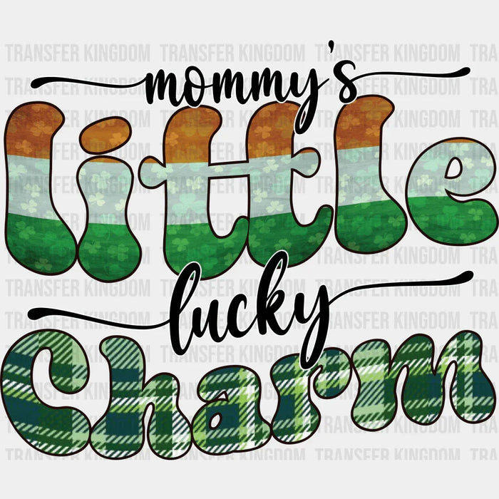 Mommy's Little Lucky Charm St. Patrick's Day Design - DTF heat transfer