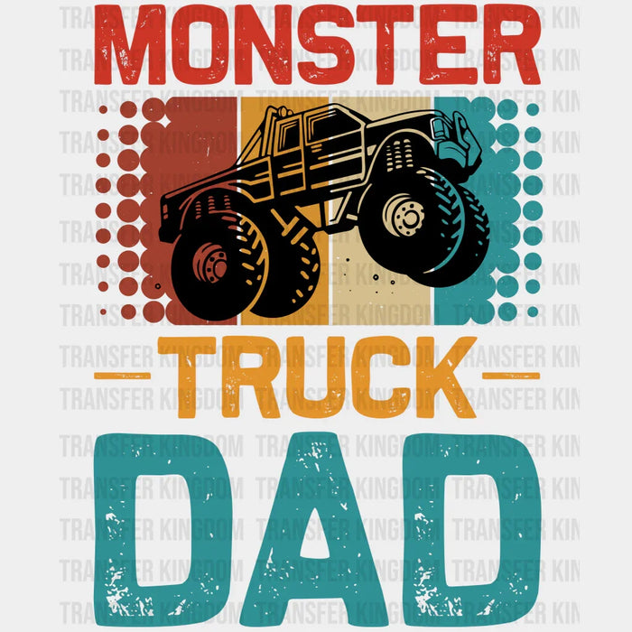 Monster Truck Dad Design - DTF heat transfer