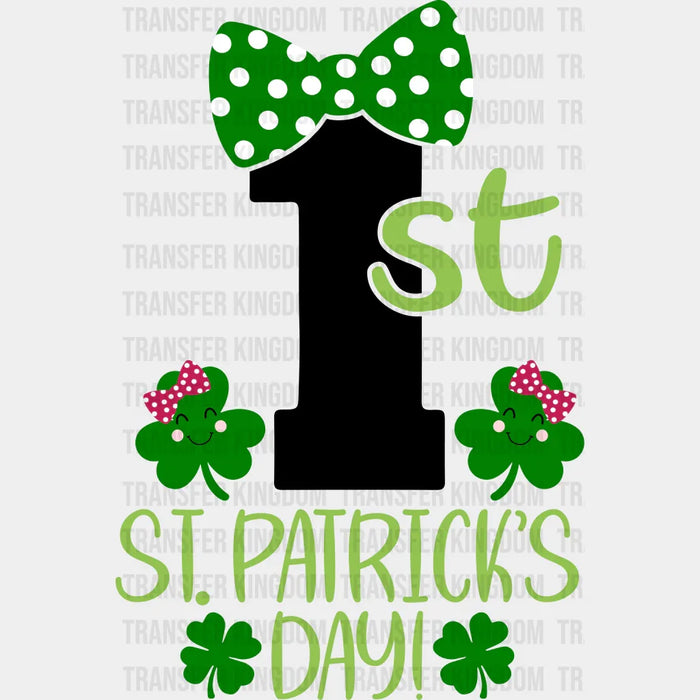 Sweet My 1st St. Patrick's Day Design - DTF heat transfer