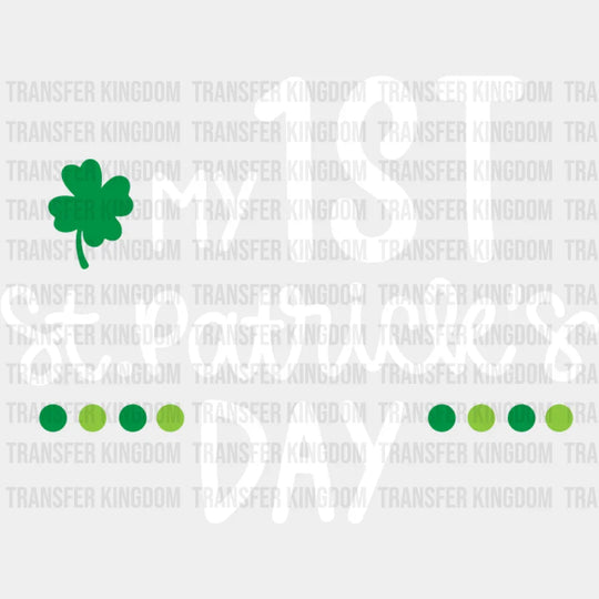 My 1ST St. Patrick's Day Design - DTF heat transfer - Transfer Kingdom