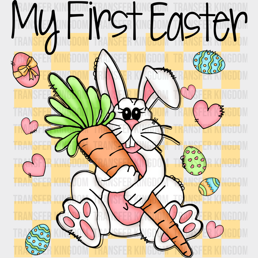 My First Easter Design - DTF heat transfer - Transfer Kingdom