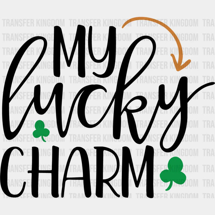 My Lucky Charm St. Patrick's Day Clovers Design - DTF heat transfer