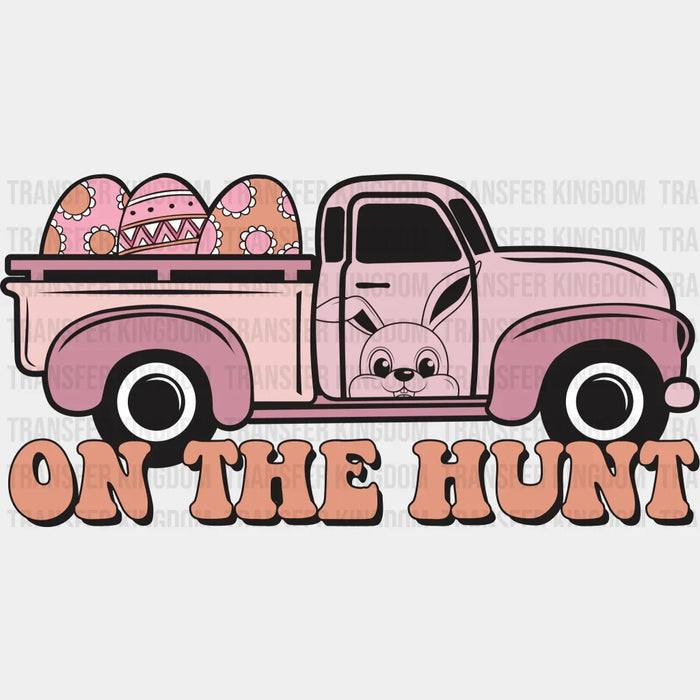 On The Hunt Easter Design - DTF heat transfer