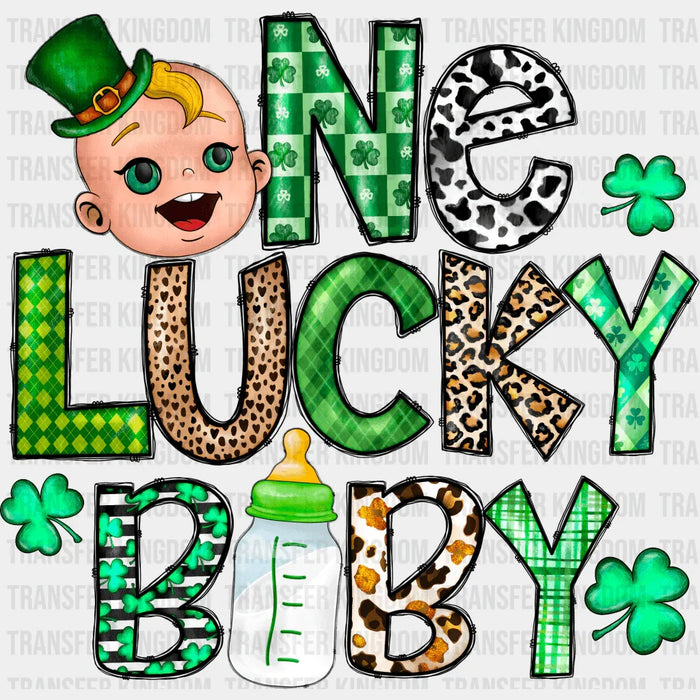 One Lucky Baby St. Patrick's Day Design - DTF heat transfer