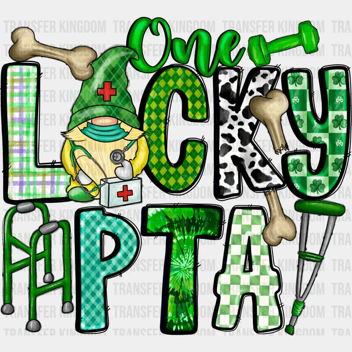One Lucky PTA St. Patrick's Day Design - DTF heat transfer