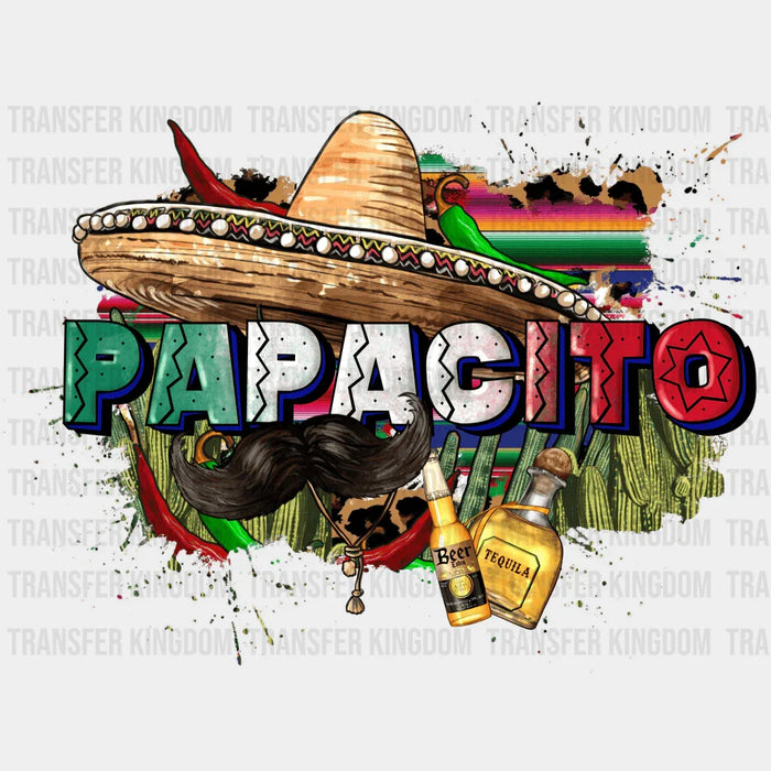 Papacito Sombrero - Cinco De Mayo DTF heat transfer