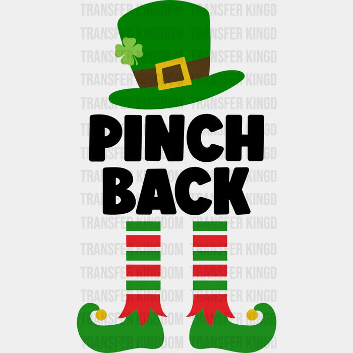Pinch Back St. Patrick's Day Shoes Design - DTF heat transfer