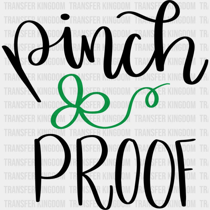 Clovers Pinch Proof St. Patrick's Day Design - DTF heat transfer