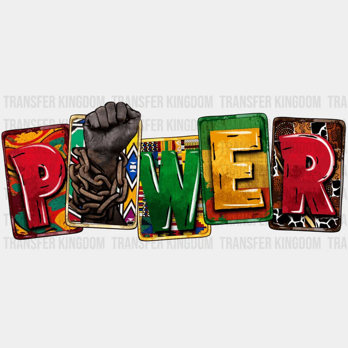 Power - BLM design DTF heat transfer
