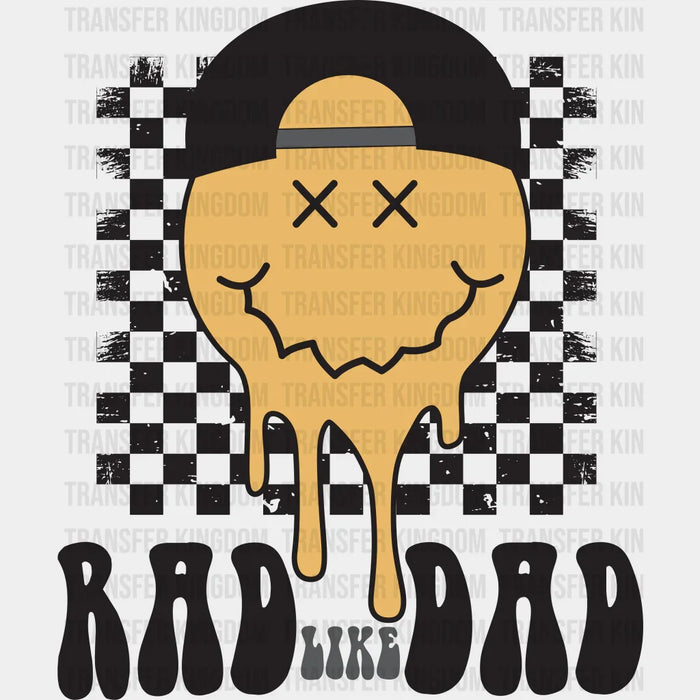 Rad Like Dad Design - DTF heat transfer