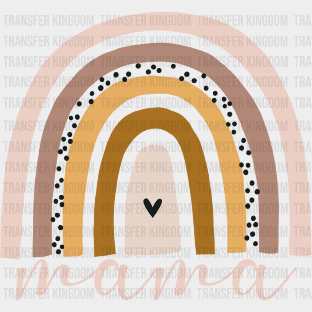 Rainbow Mama - Mothers Day - New Mom Life - Miracle Baby - Design - DTF heat transfer - Transfer Kingdom