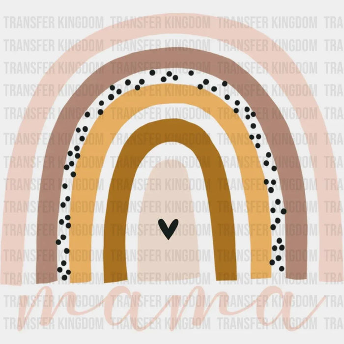 Rainbow Mama - Mothers Day - New Mom Life - Miracle Baby - Design - DTF heat transfer