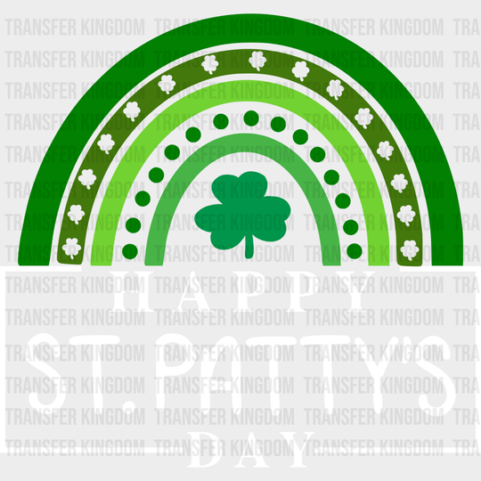Rainbow St. Patrick's Day Design - DTF heat transfer - Transfer Kingdom