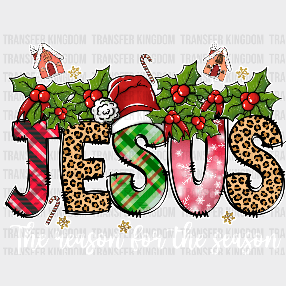 Reason For The Season Christmas Design - Dtf Heat Transfer Unisex S & M ( 10 ) / Light Color (See