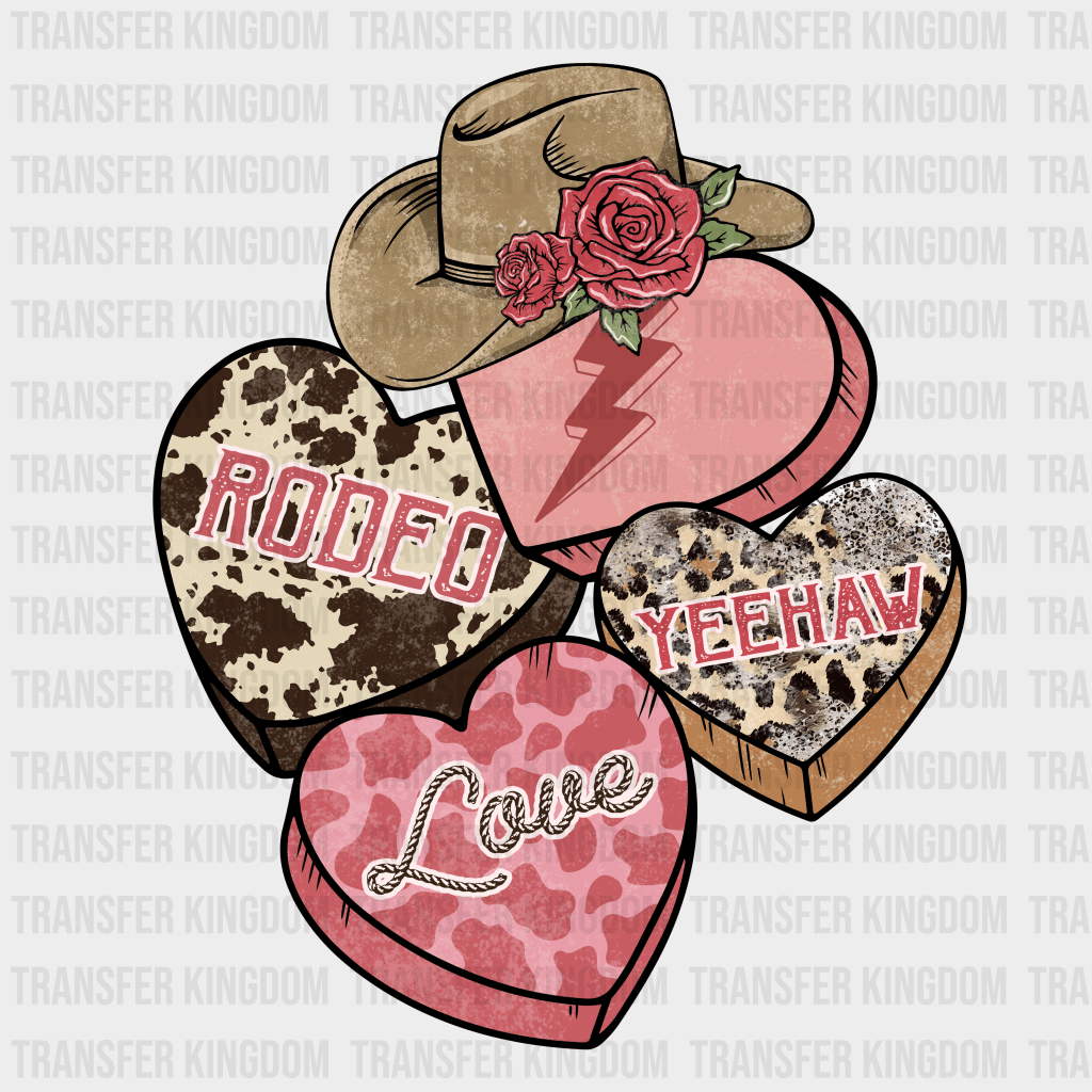 REVERSE RODEO LOVE - DTF heat transfer - Transfer Kingdom