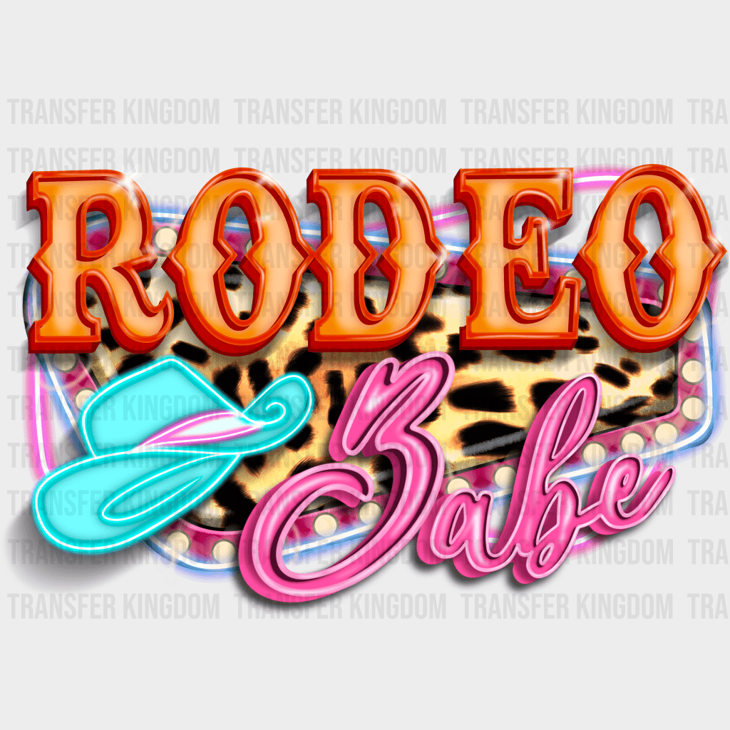 Rodeo Babe - Rodeo Houston DTF Transfer