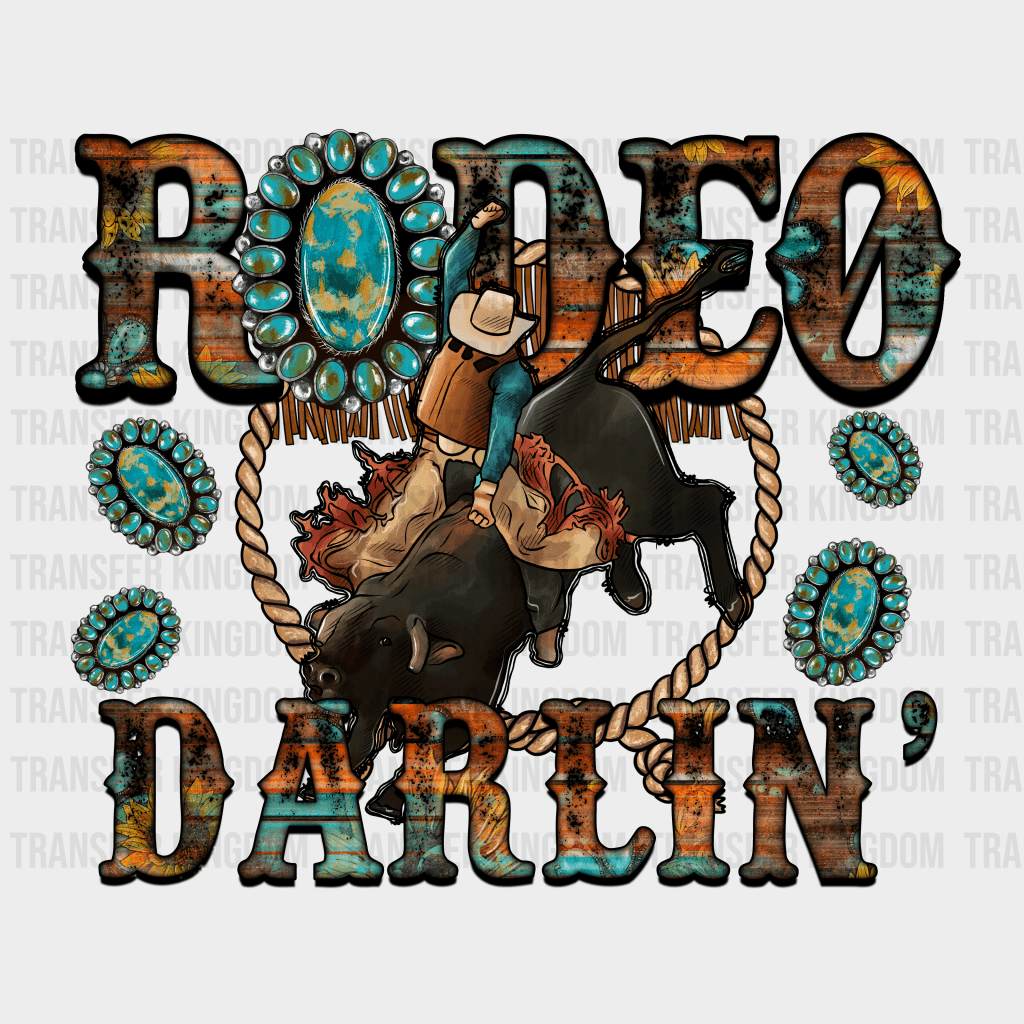 Rodeo Darlin' - Rodeo Houston DTF Transfer - Transfer Kingdom