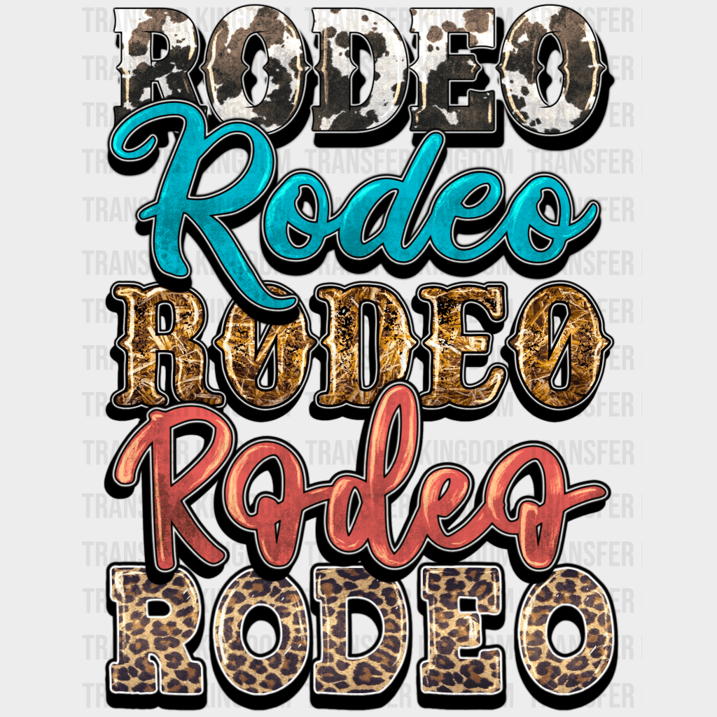 Rodeo Rodeo Rodeo - Rodeo Houston DTF Transfer - Transfer Kingdom