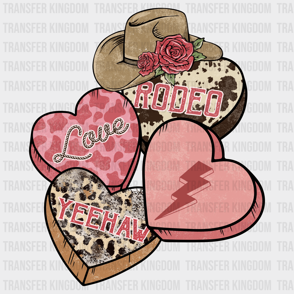 RODEO LOVE - DTF heat transfer - Transfer Kingdom