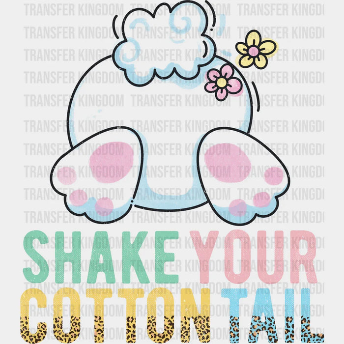 Shake Your Cotton Tail Easter Design - DTF heat transfer