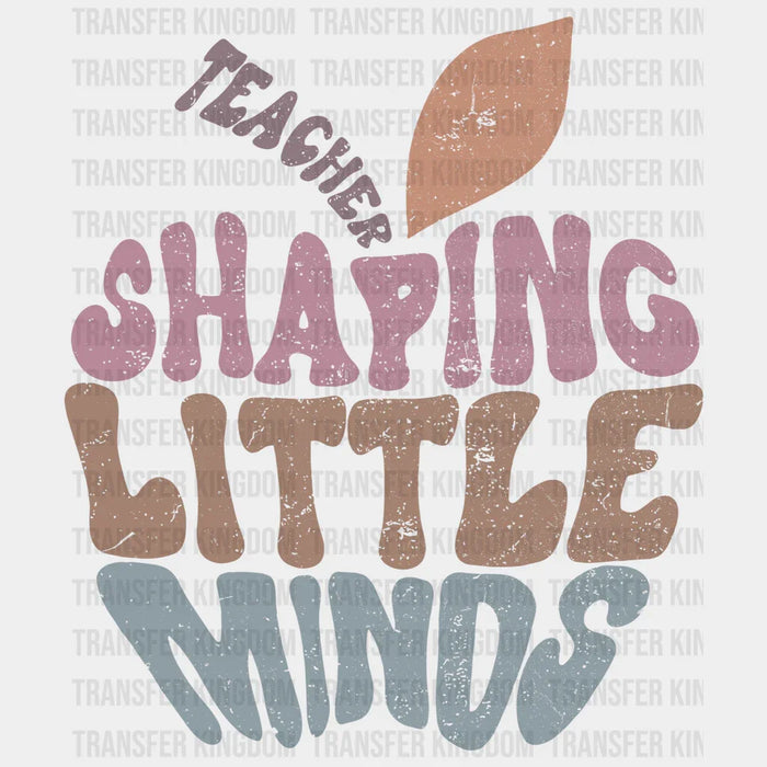 Shaping Little Minds 100 Days School Design - DTF heat transfer
