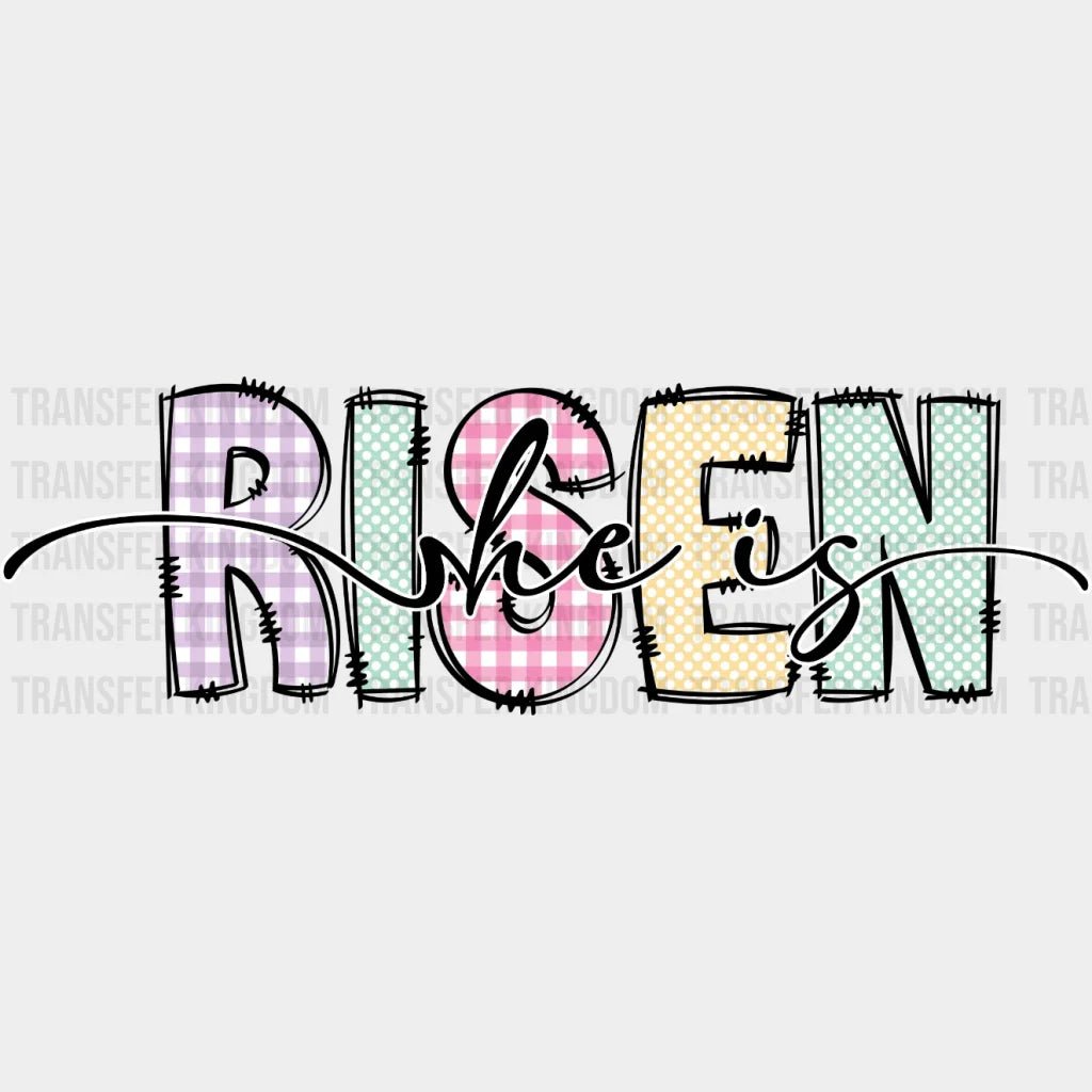 She Is Risen Easter Design - DTF heat transfer