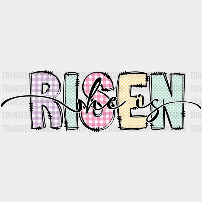 She Is Risen Easter Design - DTF heat transfer