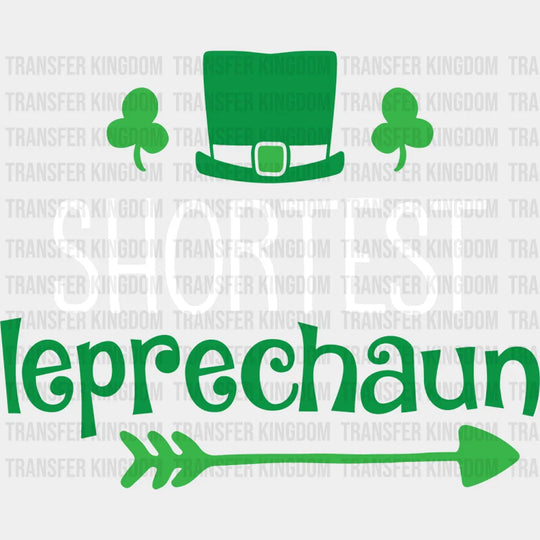 Shortest Leprechaun St. Patrick's Day Design - DTF heat transfer - Transfer Kingdom