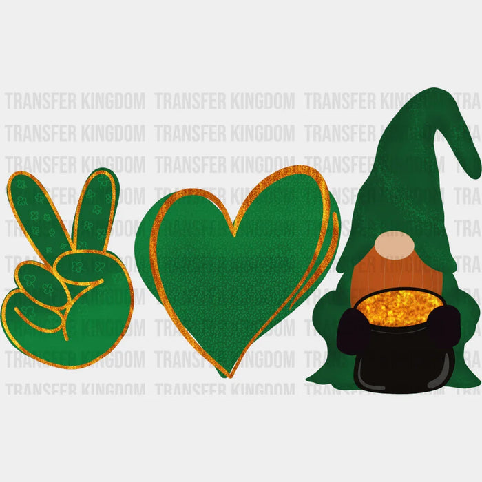 St. Patrick's Day Green Design - St. Patrick's Day DTF heat transfer